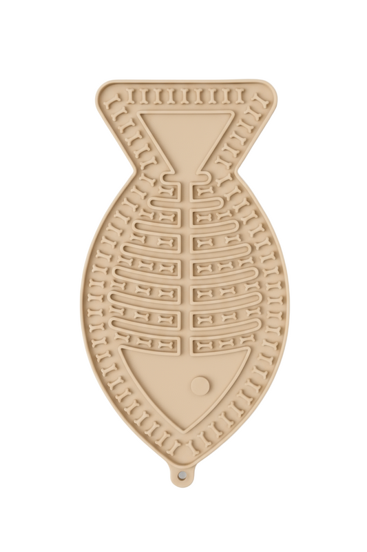 Tapete em forma de Peixe para Alimetação Lenta