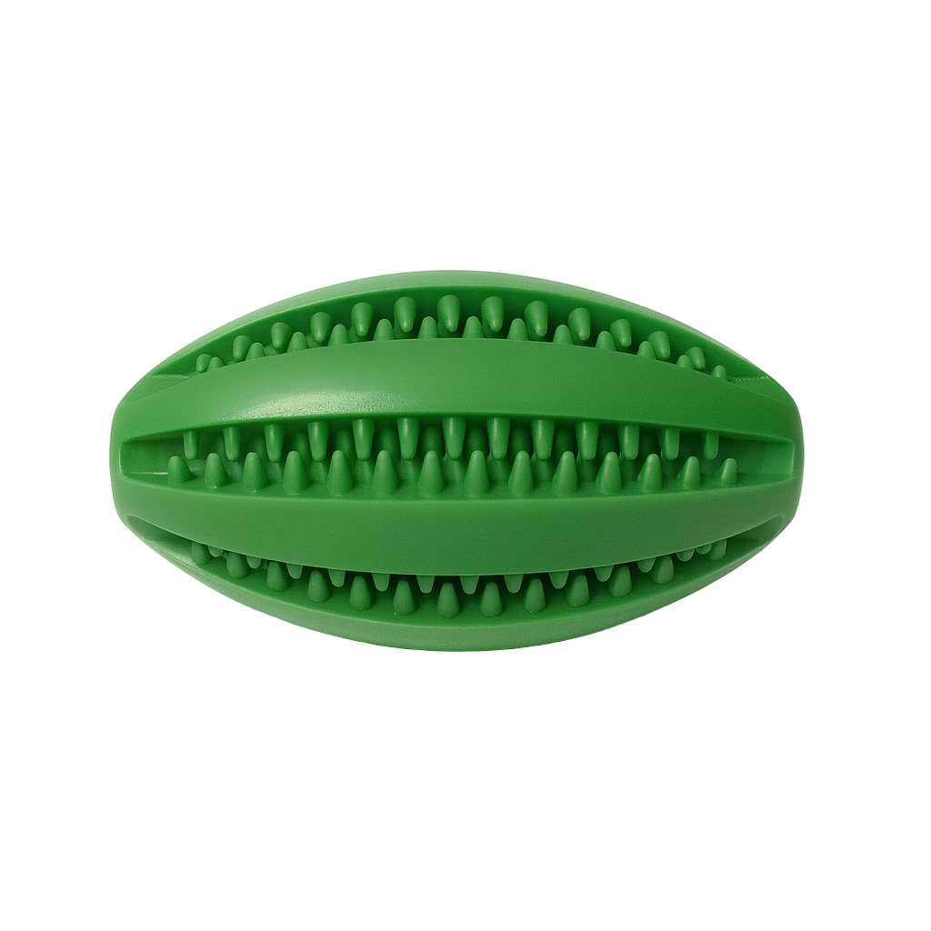 Bola Interativa de Rugby para Mastigar