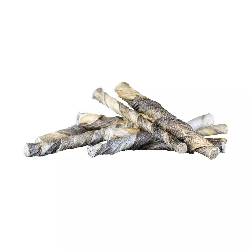 Braaaf Seafood - Salmon Roll Sticks de Salmão 12 cm para Cão