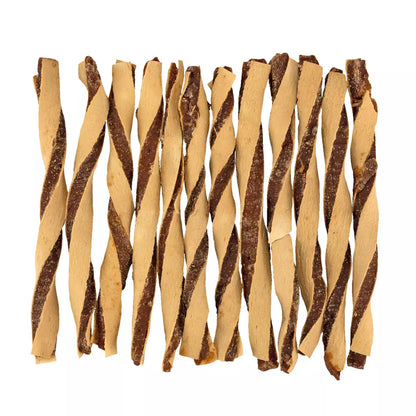 Braaaf Soft Snack Twisted Sandwich - Frango e Peixe para Cão