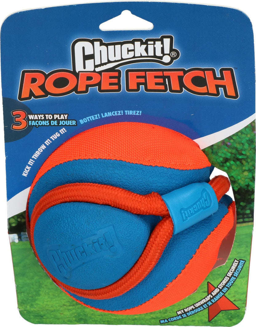Chuckit! Rope Fetch - Bola com Corda para Cão