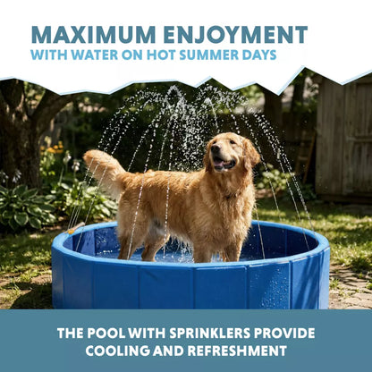 Coolpets - Splash Sprinkler Pool para Cão