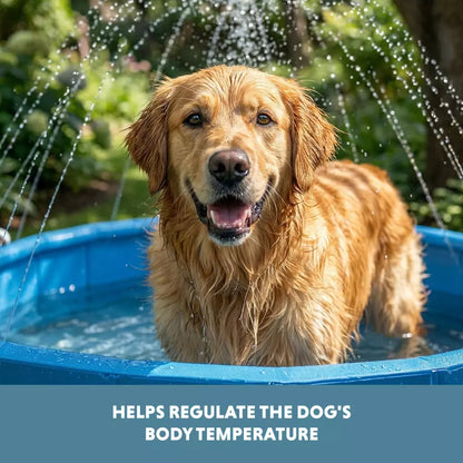 Coolpets - Splash Sprinkler Pool para Cão