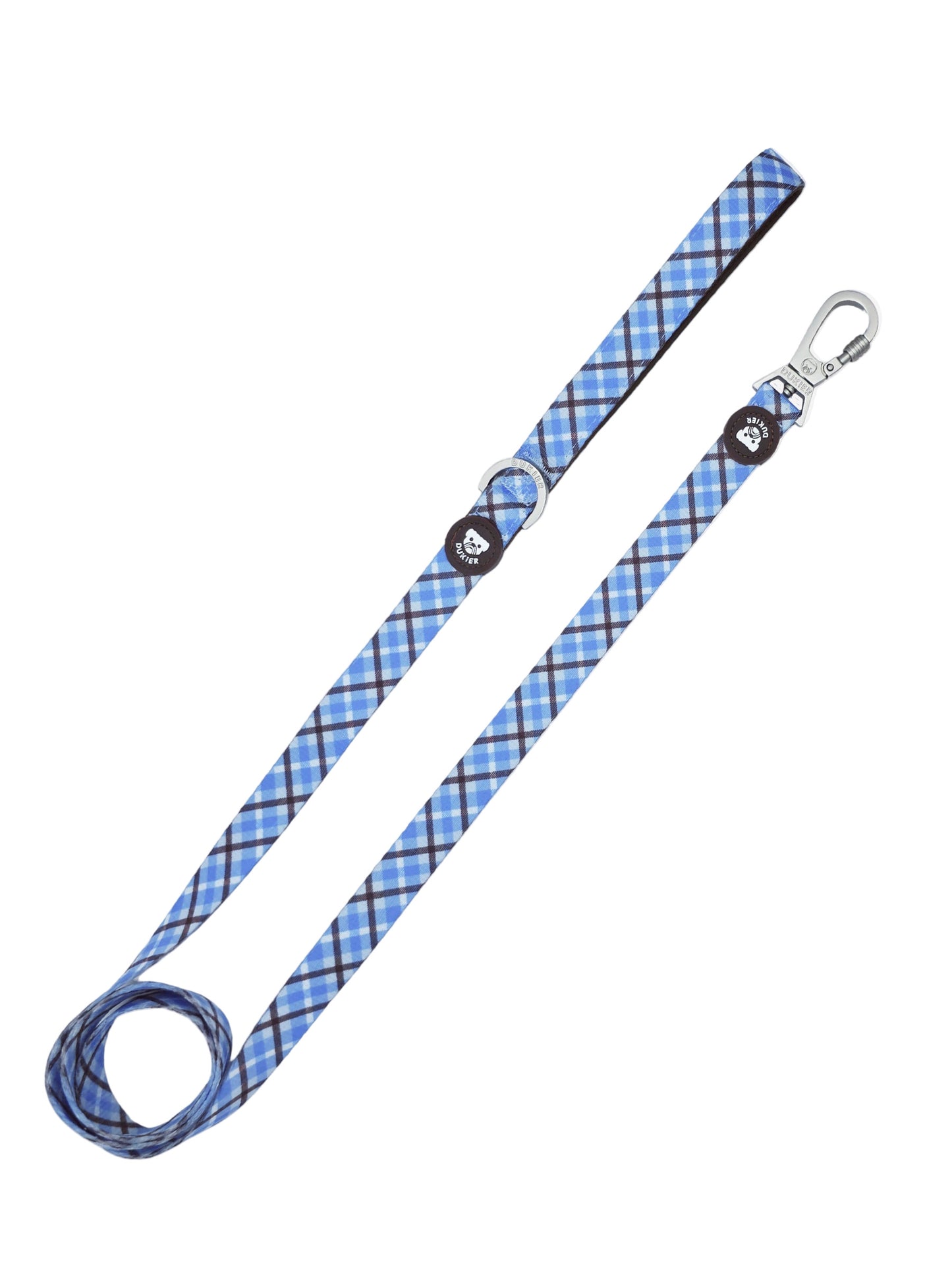 Dukier - Trela Xadrez Blue Mocca