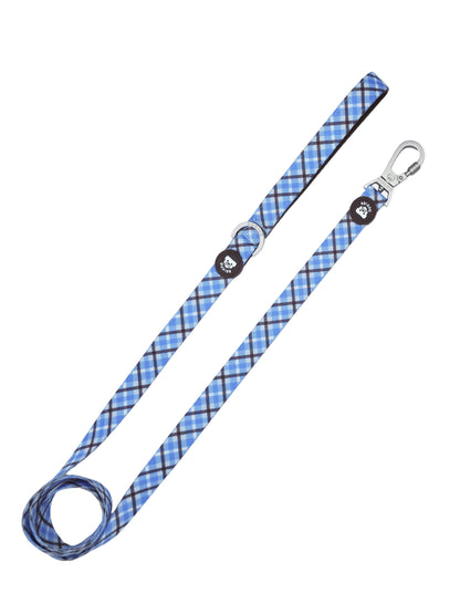 Dukier - Trela Xadrez Blue Mocca