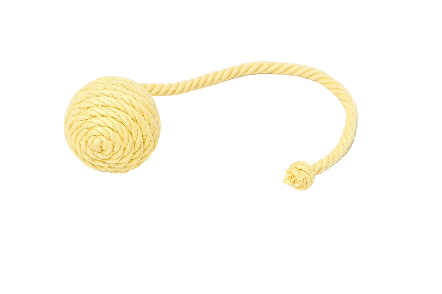 Brinquedo de Corda com Bola e Nó para Gato