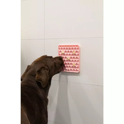 Eat Slow Live Longer - Tapete de Lamber Honeycomb para Cão e Gato