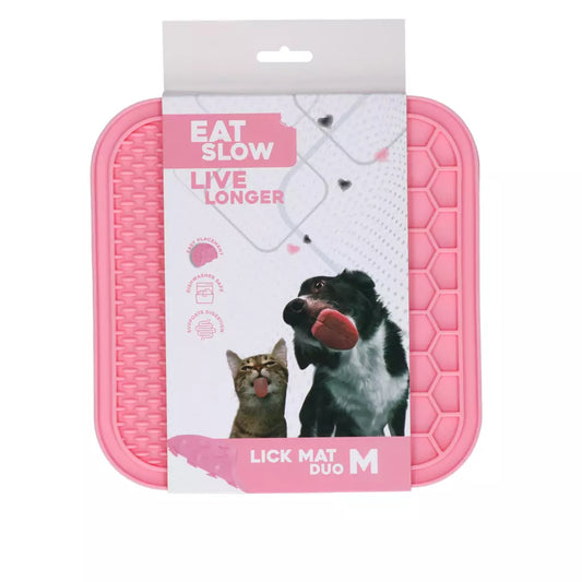 Eat Slow Live Longer - Tapete Lick Mat Duo para Cães e Gatos