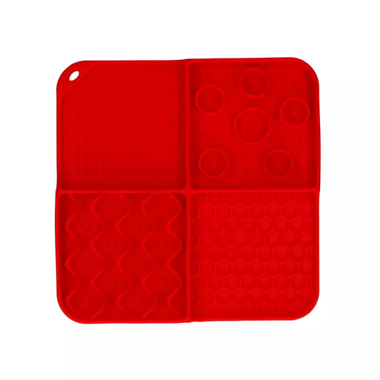 Eat Slow Live Longer - Tapete de Lamber Rectangle para Cão e Gato