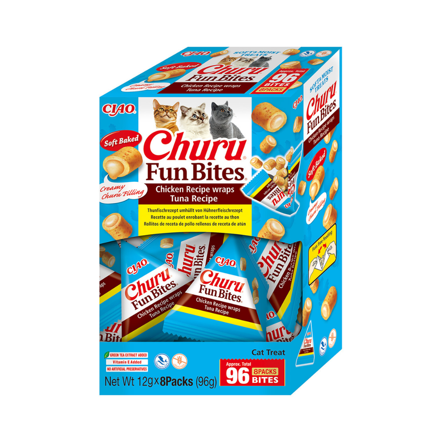 Churu - Cat Fun Bites de Frango com Atum