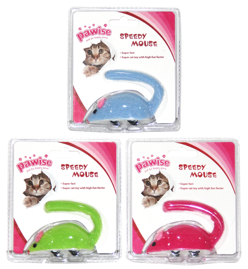 Pawise Speedy Mouse - Rato Interativo para Gatos