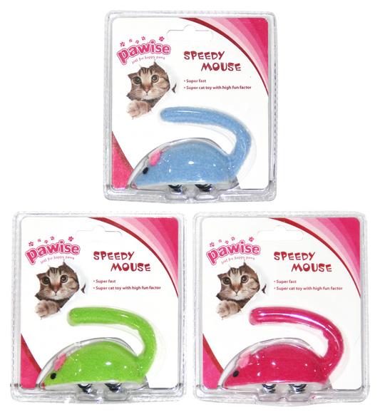 Pawise Speedy Mouse - Rato Interativo para Gatos