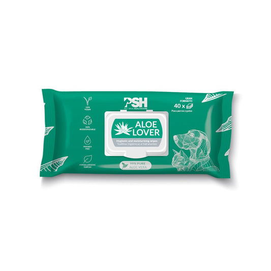 PSH – Toalhetes Húmidos Aloe Lover para Cães e Gatos