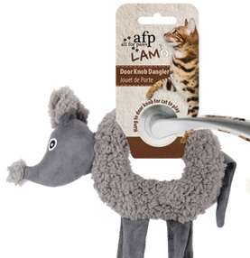 AFP Lambswool Door Knob Dangler - Brinquedo com Catnip para Gatos