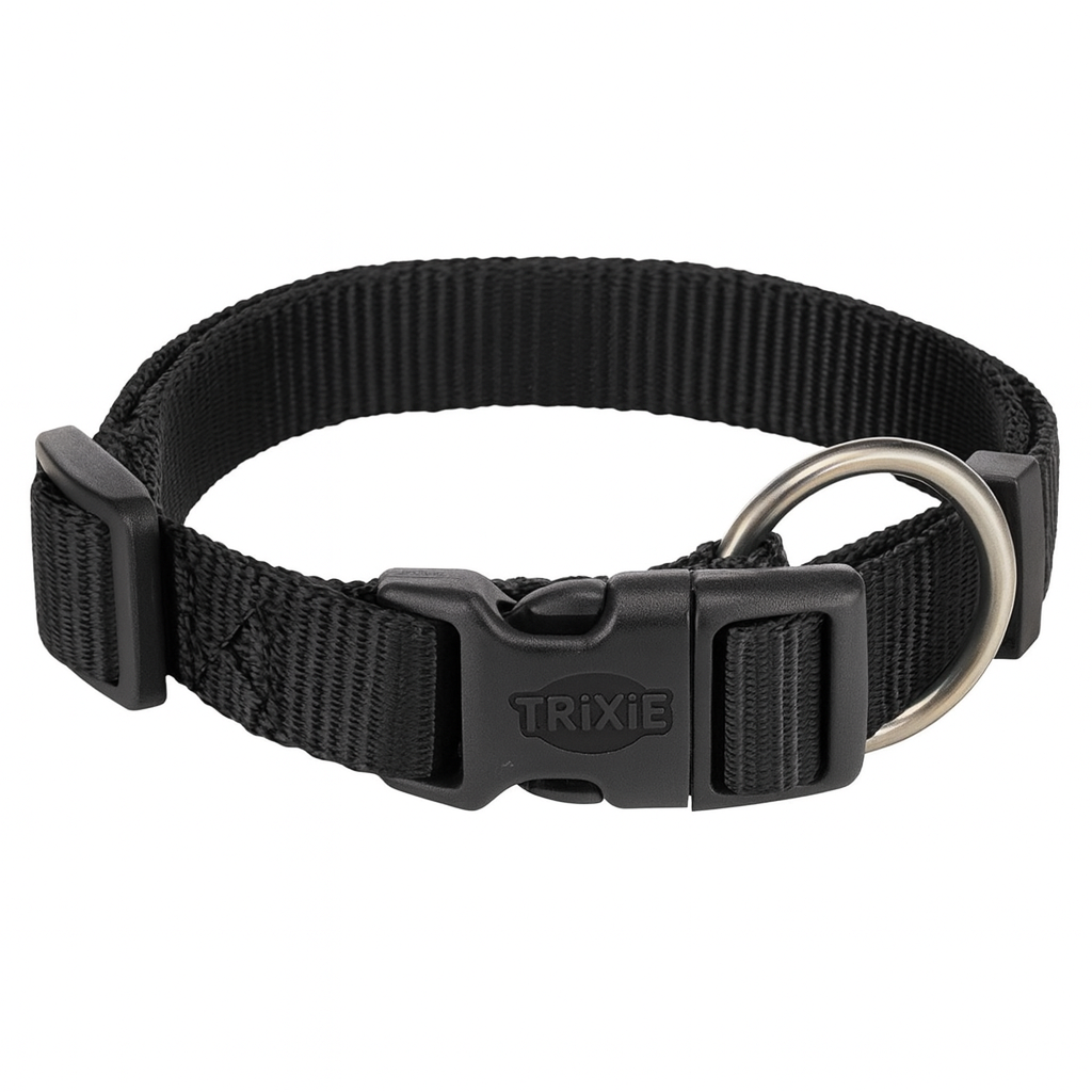 Trixie - Coleira Preta Premium para Cão
