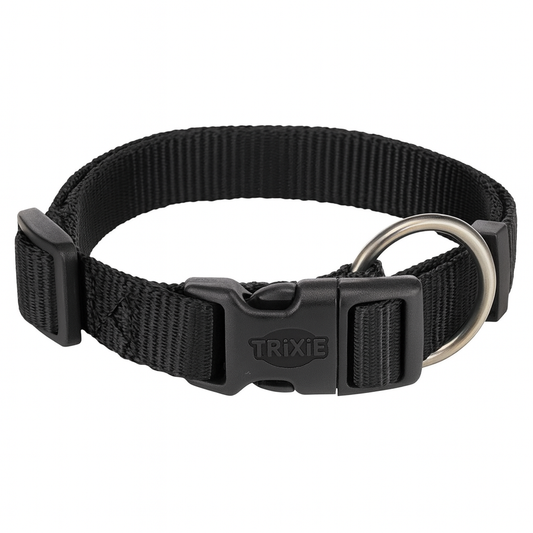 Trixie - Coleira Preta Premium para Cão