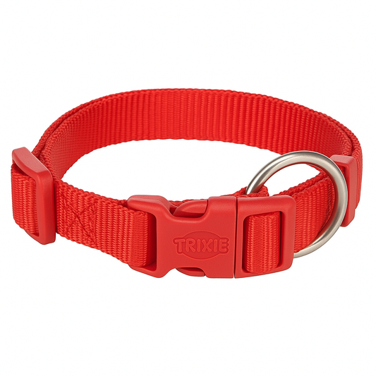 Trixie - Coleira Vermelha Premium para Cão