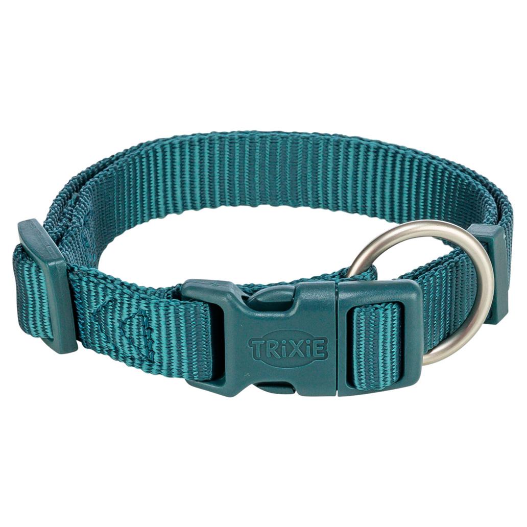 Trixie - Coleira Azul Petróleo Premium para Cão