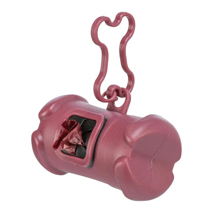 Trixie - Dispensador 'Osso' em Plástico para Sacos de Dejetos