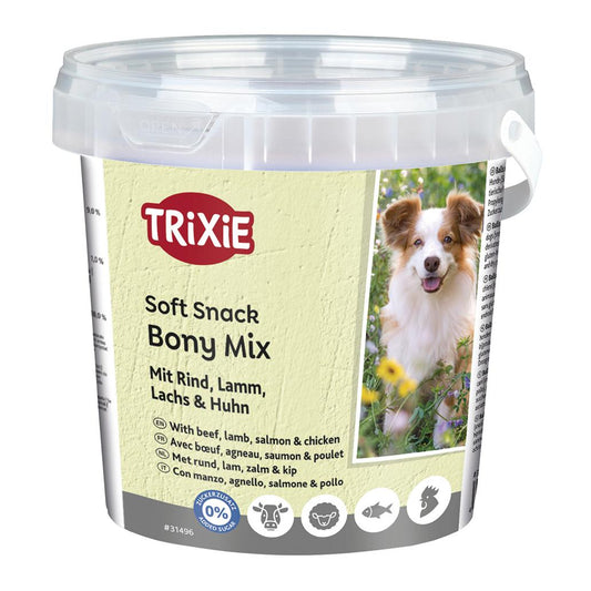 Trixie Soft Snack Bony Mix - Snacks Macios para Cão