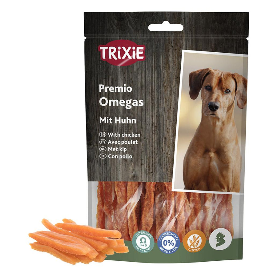 Trixie Premio Omega Stripes com Frango | Snack para Cão