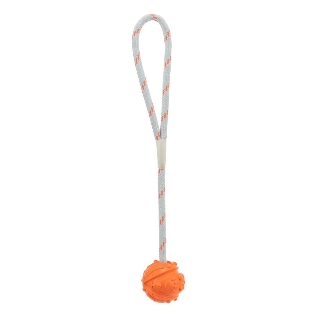 Aqua Toy Bola com Corda - Brinquedo Flutuante de Lançamento para Cães