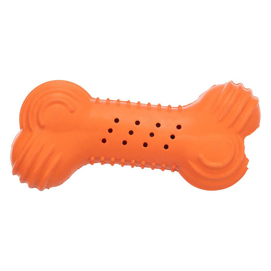 Trixie - Osso de Borracha Natural com Som Metálico