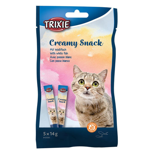 Trixie - Creamy Snacks com Peixe Branco
