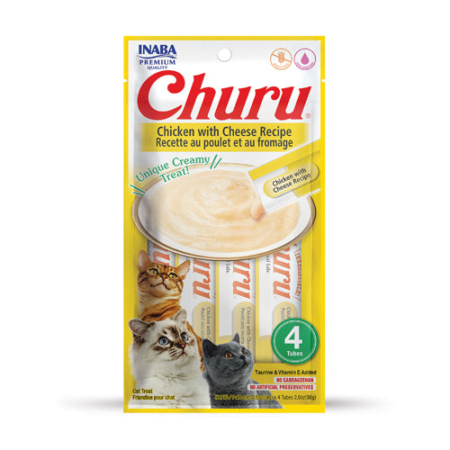 Churu - Purés para Gato – Frango e Queijo