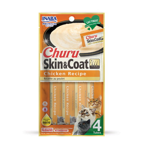Churu - Purés para Gato – Skin & Coat Frango