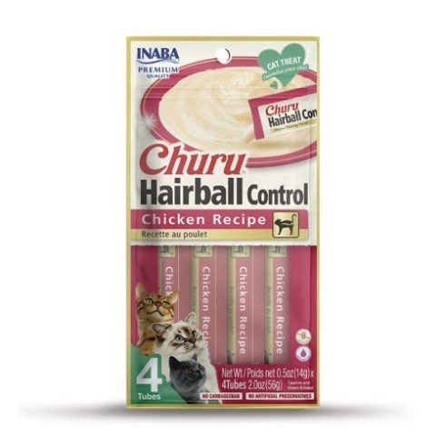 Churu - Purés para Gato – Hairball Control Frango