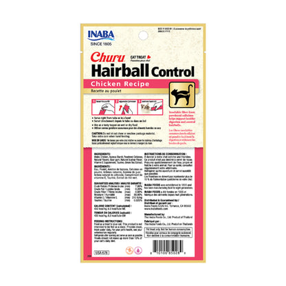 Churu - Purés para Gato – Hairball Control Frango