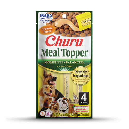 Churu - Meal Topper para Cão - Frango com Abóbora