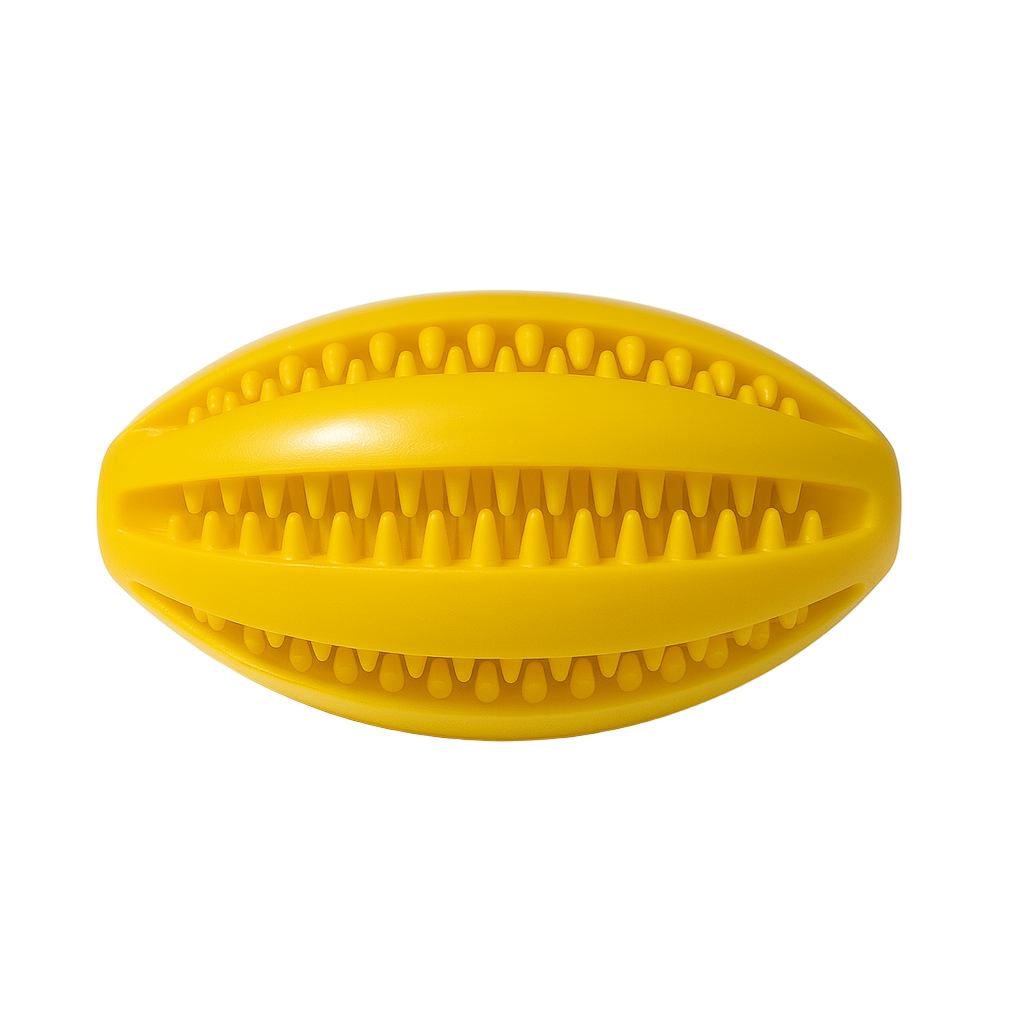 Bola Interativa de Rugby para Mastigar