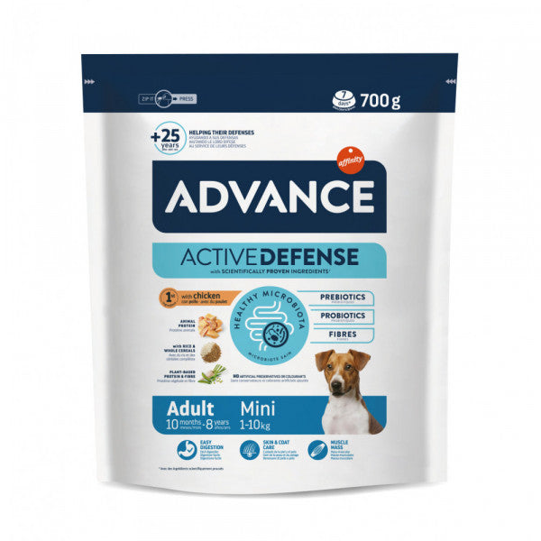 Advance Cão Mini Adulto - Frango e arroz