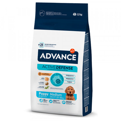 Advance Cão Puppy Medium - Frango e Arroz