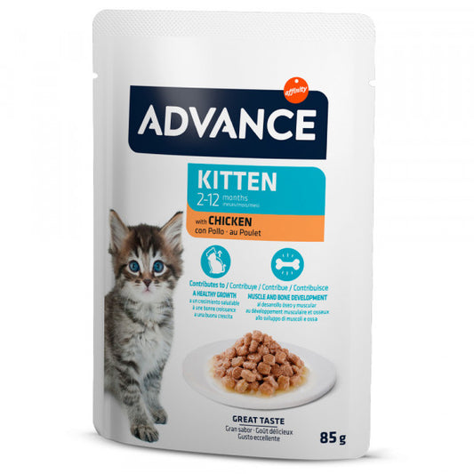 Advance Kitten - Alimento Húmido para Gatinhos - Frango