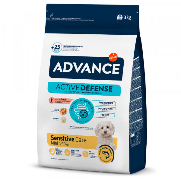 Advance Cão Sensitive Mini Adulto - Salmão