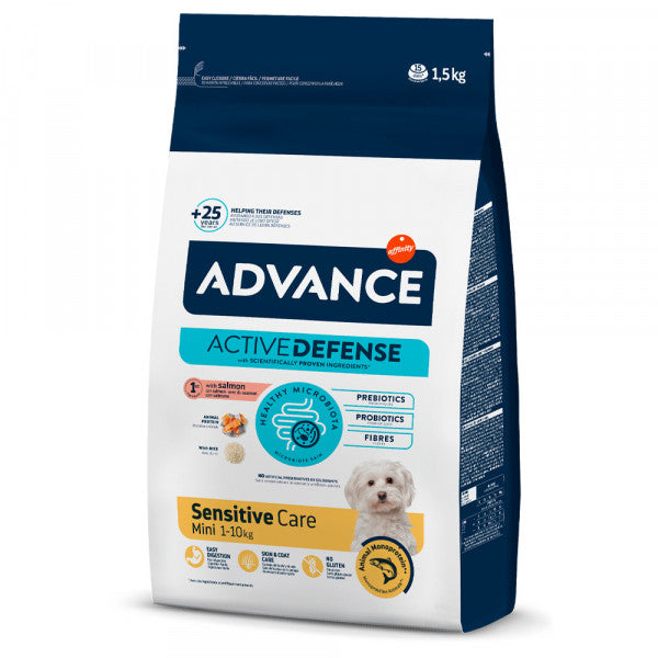 Advance Cão Sensitive Mini Adulto - Salmão