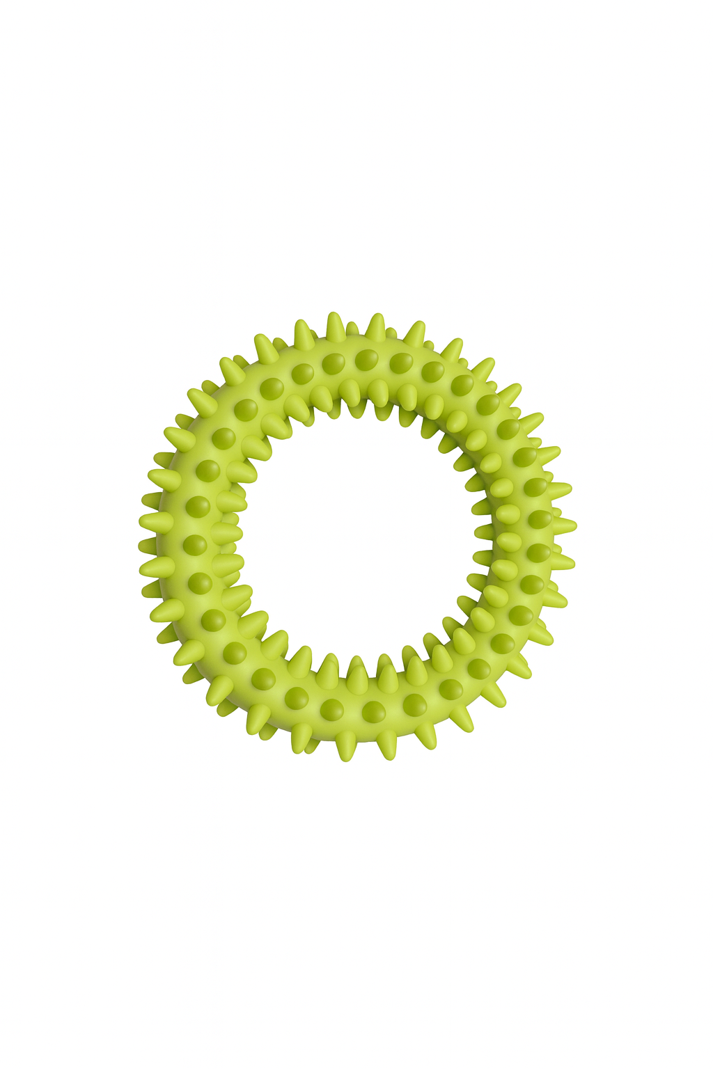 Brinquedo Mordedor Circular de Borracha