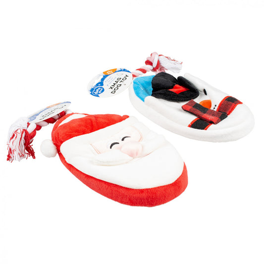 DuvoPLus - Chinelo Boneco de Neve para Cães