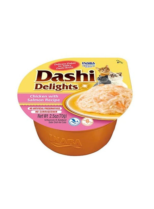 Dashi Delights Churu Cat - Receita de Frango com Salmão