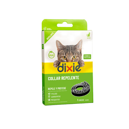 Dixie Coleira Repelente para Gatos e Gatinhos 33cm