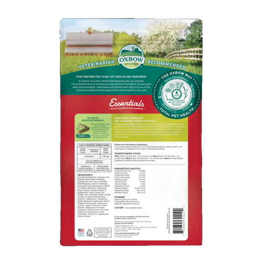 Oxbow Essentials - Ração para Chinchila