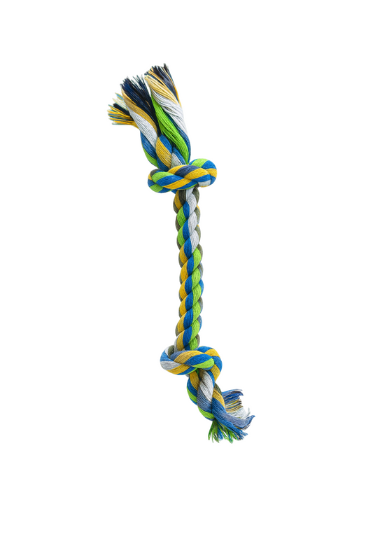 Brinquedo de Corda Entrançada com Nós