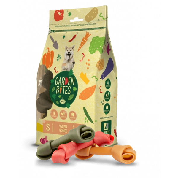 Garden Bites Vegan Bones - Snacks de Vegetais para Cães