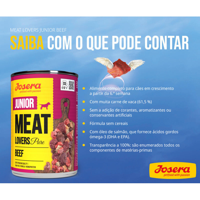 Josera Meat Lovers Puppy - 100% Vaca