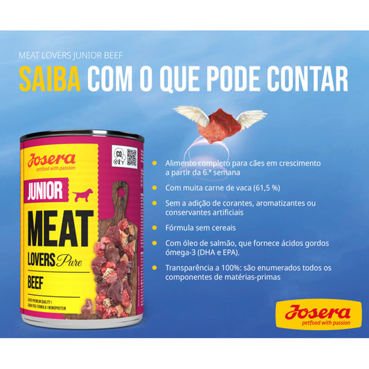 Josera Meat Lovers Puppy - 100% Vaca