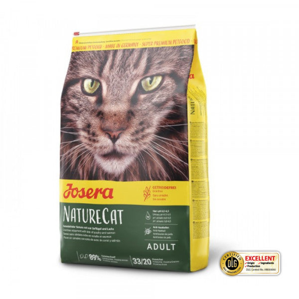 Josera NatureCat – Ração Seca sem Cereais para Gato
