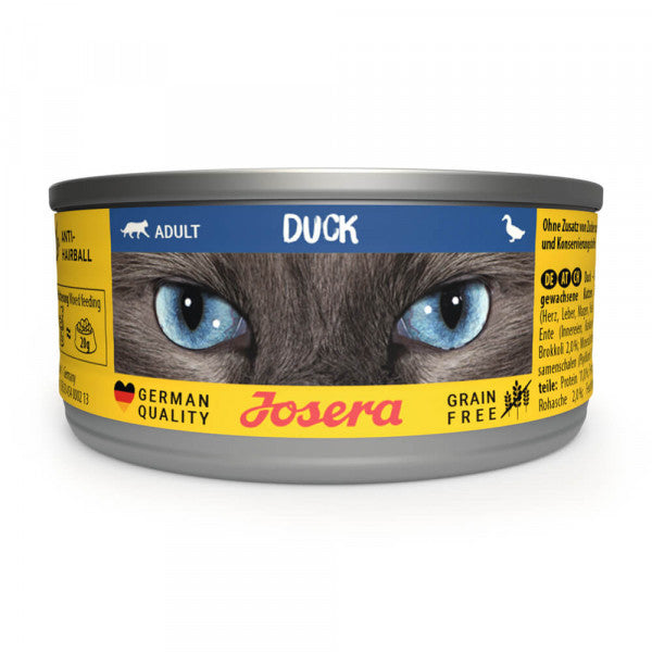 Josera - Alimento Húmido sem Cereais para Gato  Adulto de Frango, Pato e Peru